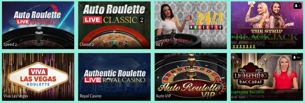 Billion Casino live casino