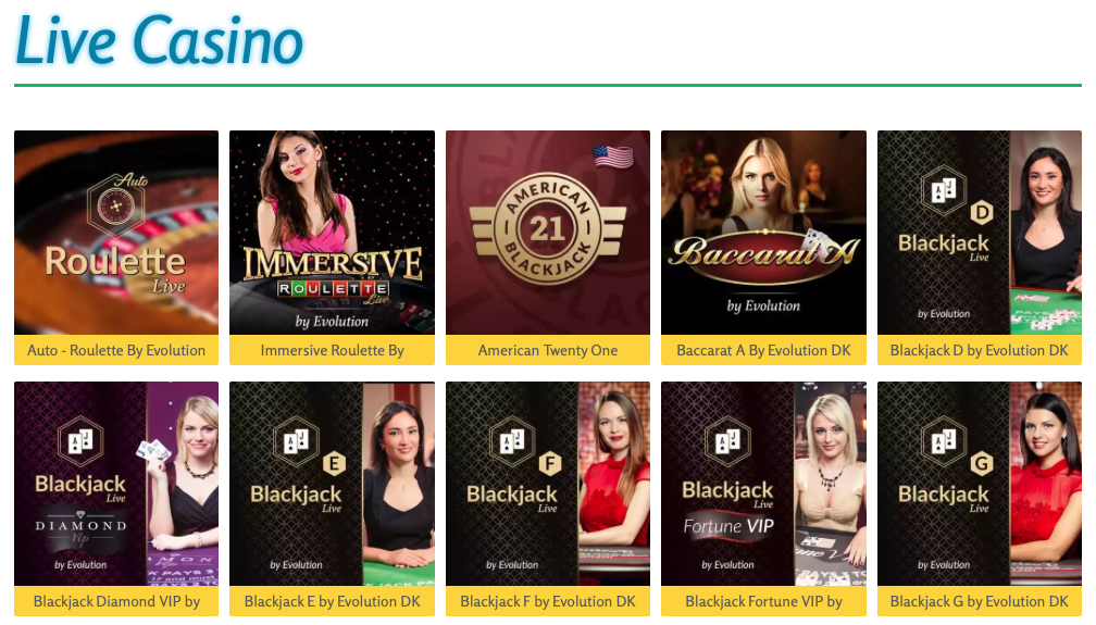 LuckyMe Slots live casino