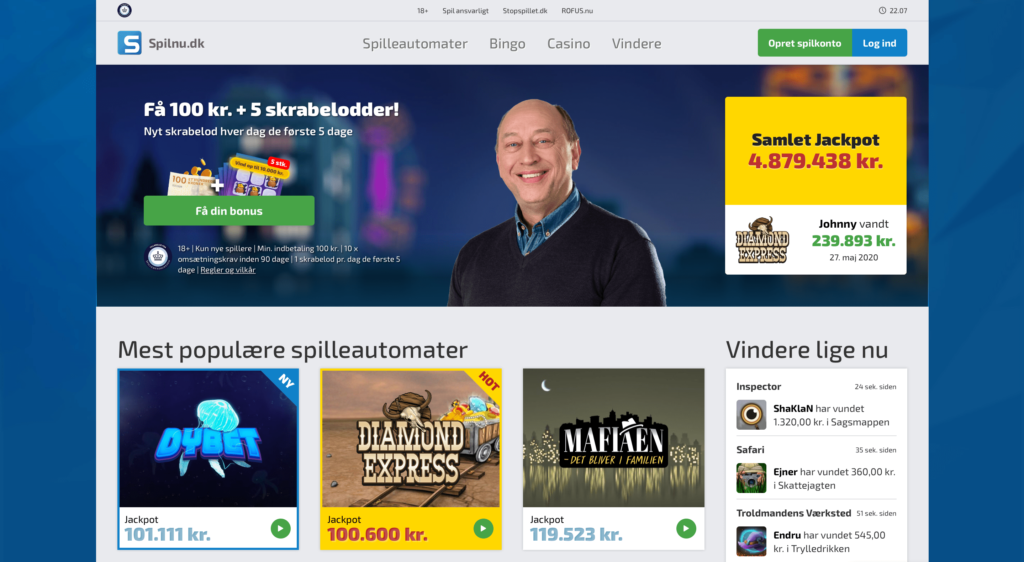 Mange nye onliner casinoer i Danmark