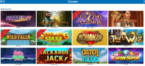 NordicBet casino spilleautomater